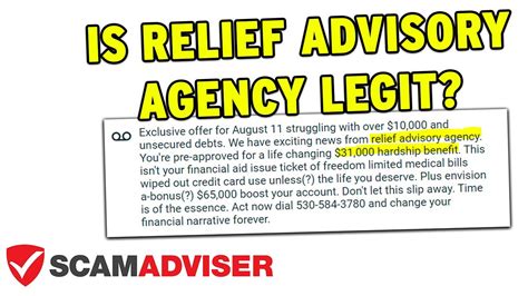 Relief advisory agency. Things To Know About Relief advisory agency. 